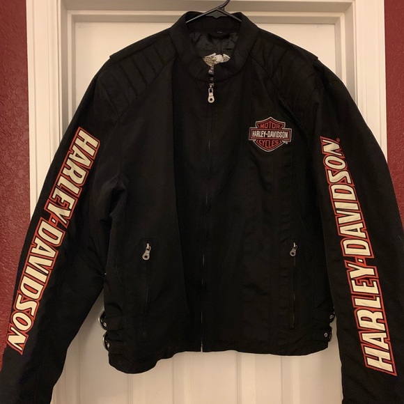 harley davidson nylon riding jacket